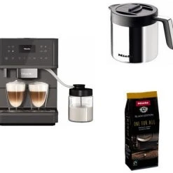 Miele CM 6560 MilkPerfection Kaffee-Vollautomat Graphitgrau/pearlFinish