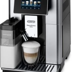 DeLonghi PrimaDonna Soul ECAM 610.55.SB Kaffee-Vollautomat Silber/schwarz