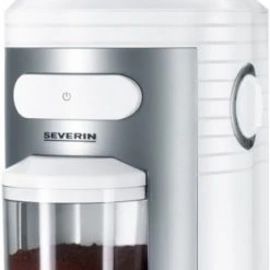 Severin KM 3873 Kaffeemühle Weiß-silber