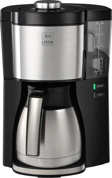 Melitta Look Therm Perfection Kaffeeautomat Mit Thermokanne Schwarz 1 Melitta Look Therm Perfection Kaffeeautomat Mit Thermokanne Schwarz