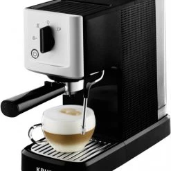 Krups XP 3440 Calvi Siebträgermaschine Schwarz/edelstahl