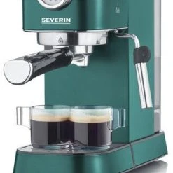 Severin KA 9270 Siebträgermaschine Matt-grün/edelstahl