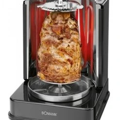 BOMANN DVG 3006 CB Döner Tischgrill Schwarz