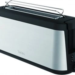 Tefal TL4308 Langschlitz-Toaster Edelstahl