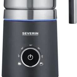Severin SM 3586 Milchaufschäumer Edelstahl/schwarz