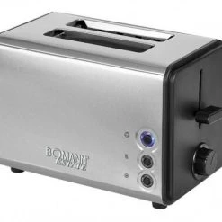 BOMANN TA 1371 CB Kompakt-Toaster Edelstahl