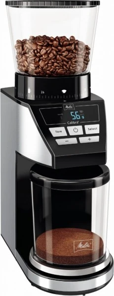 Melitta Calibra Kaffeemühle 1027-01 Schwarz/edelstahl