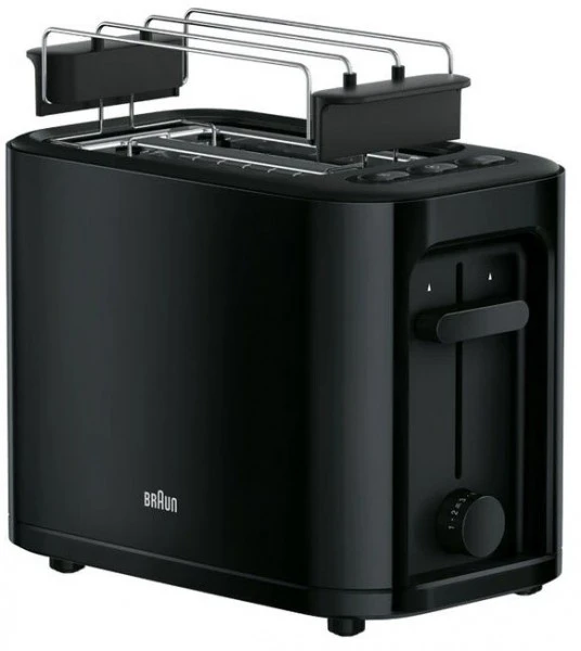Braun HT 3010 BK Toaster Schwarz 2 Braun HT 3010 BK Toaster Schwarz – Bild 2