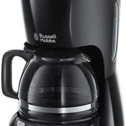 Russell Hobbs Textures Plus Glas-Kaffeemaschine Schwarz