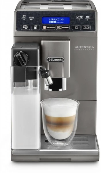 DeLonghi ETAM 29.666 T Autentica Cappuccino Kaffee-Vollautomat Silber 1 DeLonghi ETAM 29.666 T Autentica Cappuccino Kaffee-Vollautomat Silber