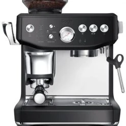 Sage The Barista Express Impress Siebträgermaschine Black Truffle