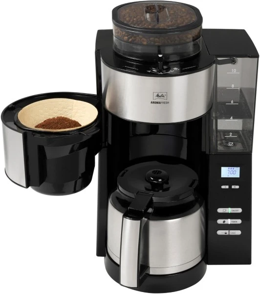 Melitta Aroma Fresh Therm 1021-12 Kaffeeautomat Mit Timer Edelstahl/schwarz 3 Melitta Aroma Fresh Therm 1021-12 Kaffeeautomat Mit Timer Edelstahl/schwarz – Bild 3