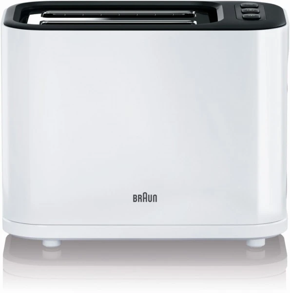 Braun HT 3010 WH Toaster Weiß 1 Braun HT 3010 WH Toaster Weiß