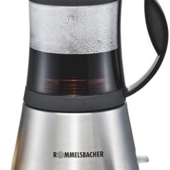 Rommelsbacher EKO 376 G Siebträgermaschine Edelstahl/glas