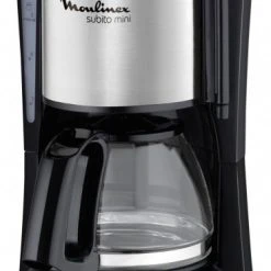Moulinex FG 1508 Subito Mini Kaffeeautomat Edelstahl Matt/schwarz
