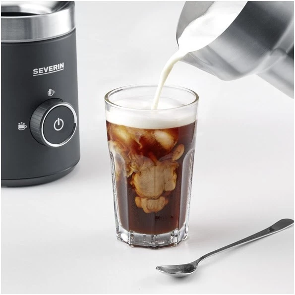 Severin SM 3585 Milchaufschäumer Edelstahl/schwarz 5 Severin SM 3585 Milchaufschäumer Edelstahl/schwarz – Bild 5