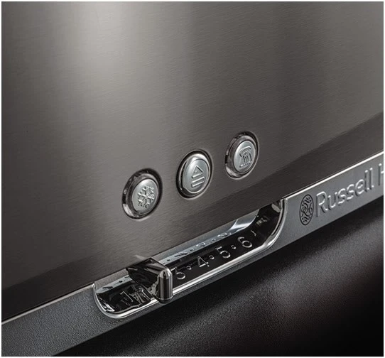 Russell Hobbs Luna Langschlitz Langschlitz-Toaster Moonlight Grau 6 Russell Hobbs Luna Langschlitz Langschlitz-Toaster Moonlight Grau – Bild 6