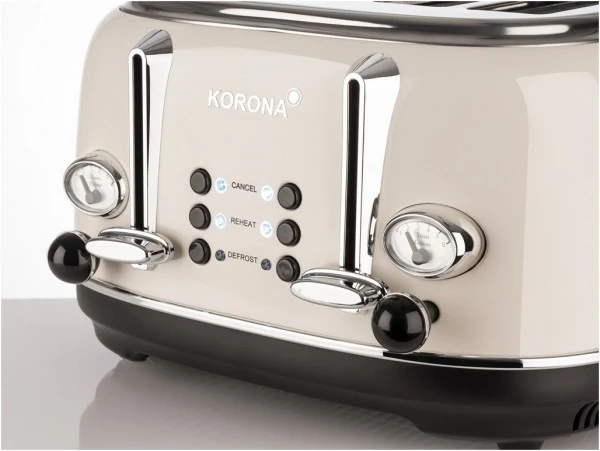 Korona Toaster Retro 21676 Creme 3 Korona Toaster Retro 21676 Creme – Bild 3