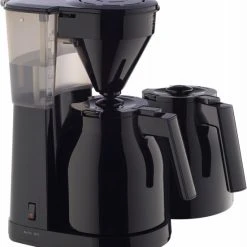 Melitta Easy II Therm + 2. Kanne Kaffeeautomat Mit Thermokanne Schwarz