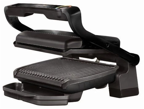 Tefal GC7128 Optigrill+ Kontaktgrill Schwarz 2 Tefal GC7128 Optigrill+ Kontaktgrill Schwarz – Bild 2