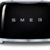 Smeg TSF 01 BLEU Kompakt-Toaster Schwarz