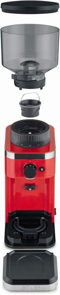 Graef CM 503 Kaffeemühle Rot 3 Graef CM 503 Kaffeemühle Rot – Bild 3