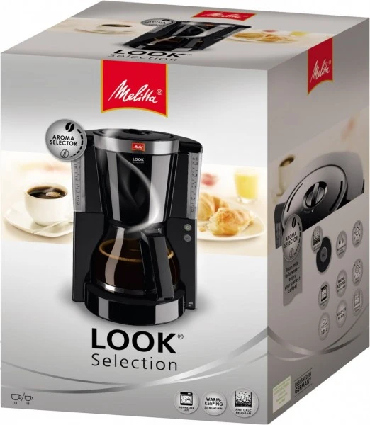 Melitta Look Selection 1011-04 Kaffeeautomat Schwarz 3 Melitta Look Selection 1011-04 Kaffeeautomat Schwarz – Bild 3