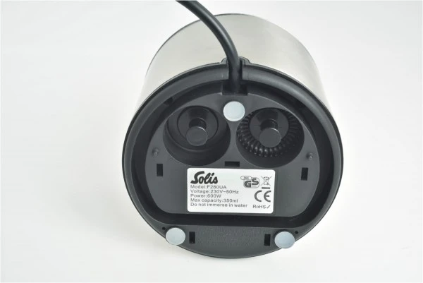 Solis Cremalatte Typ 869 Milchaufschäumer Edelstahl/Glas 3 Solis Cremalatte Typ 869 Milchaufschäumer Edelstahl/Glas – Bild 3