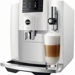 JURA E8 Kaffee-Vollautomat Piano White (EB)